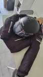 Vendo capacete e casaco de motard
