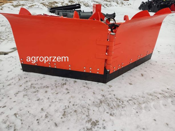 Pług do śniegu strzała  metal-technik euro tuz 2.6-3.0m