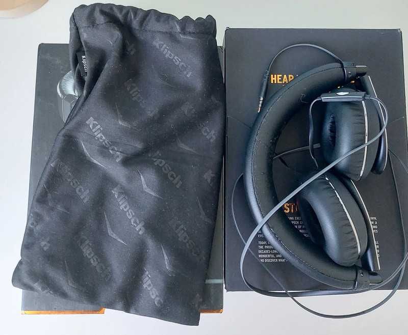 Słuchawki klipsch reference on ear z mikrofonem