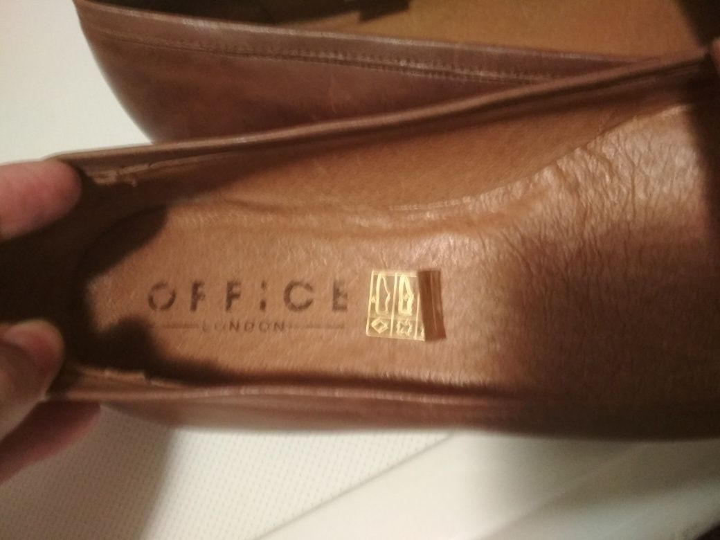 Туфли лоферы Office Clarks натуральная кожа