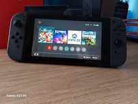 Nintendo switch z wszystkimi częściami oraz paroma grami i dotadkami