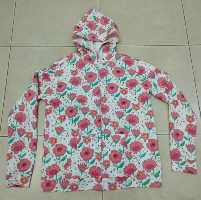Casaco Flores Sfera - 13/14 anos