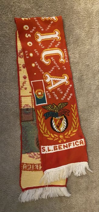 Cachecol Benfica Glorioso vintage