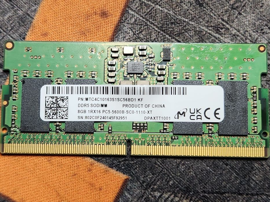 Оперативна память для ноутбуків, ddr5 2x8 (16 gb, 5600 Mhz)