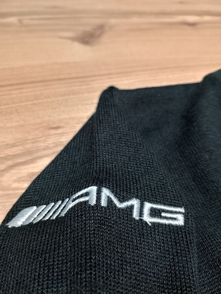 Nowy Czarny Sweter Mercedes Benz AMG Russell Collection