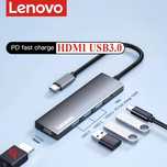 Usb хаб для macbook  AIR PRO Lenovo S705 5 in 1 USB-C 4K HDMI новий
