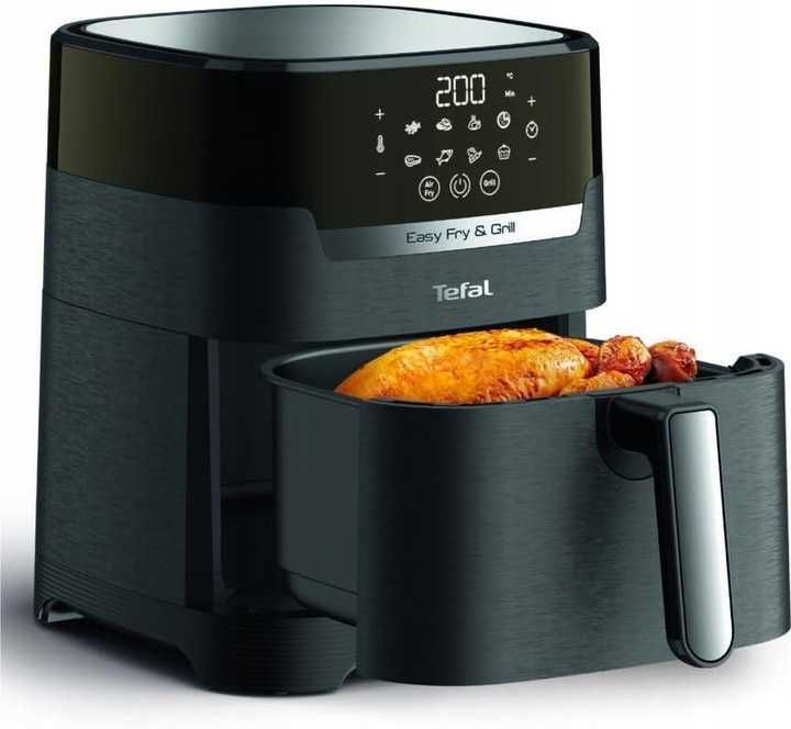 Фритюрниця мультипіч аерогриль TEFAL EY505 Гриль 2в1 EY505815