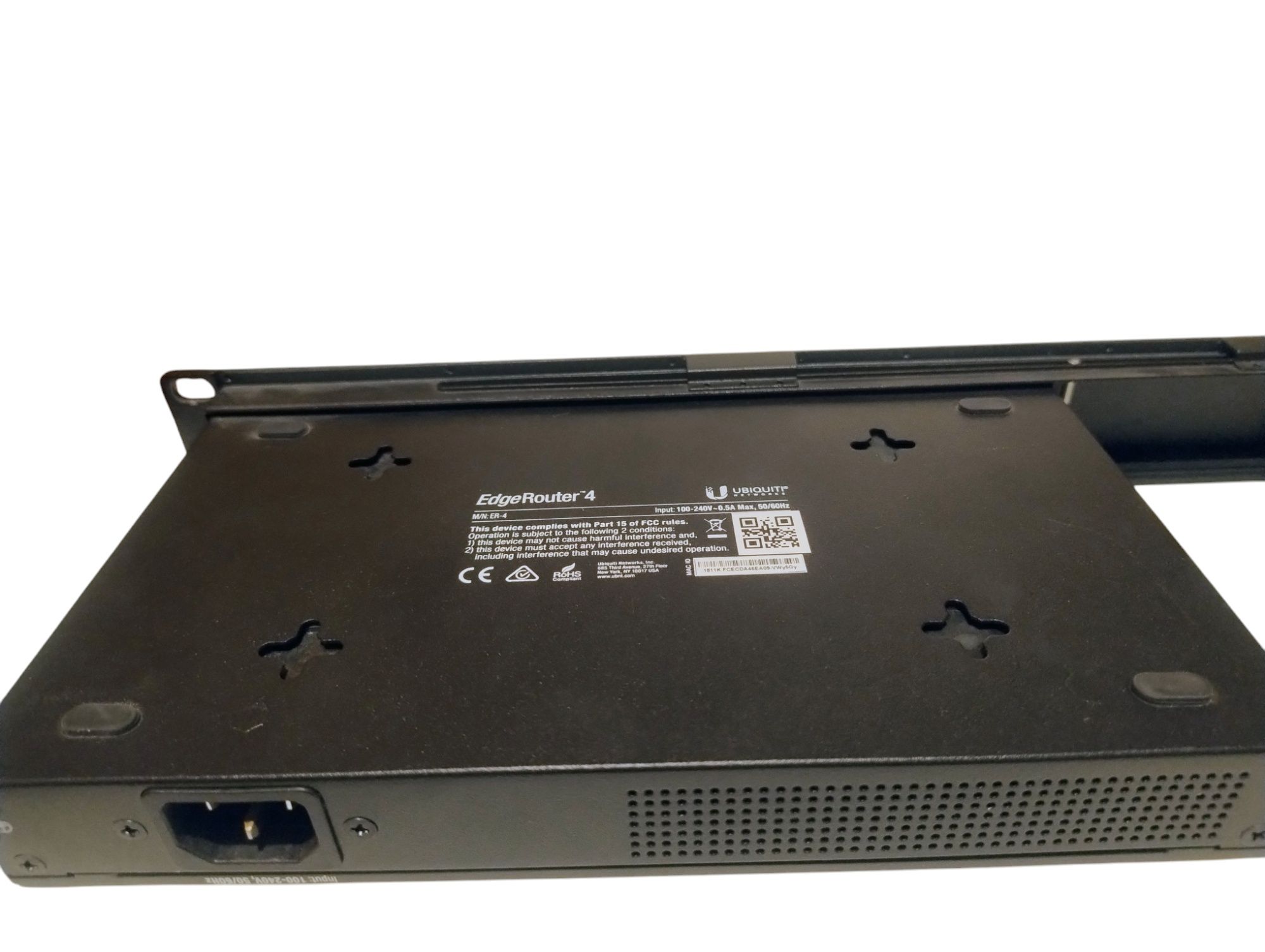 Ubiquiti edgerouter4 router wan