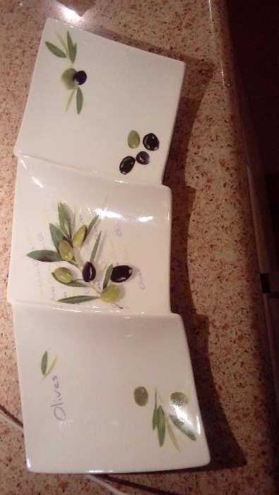 Prato para azeitonas