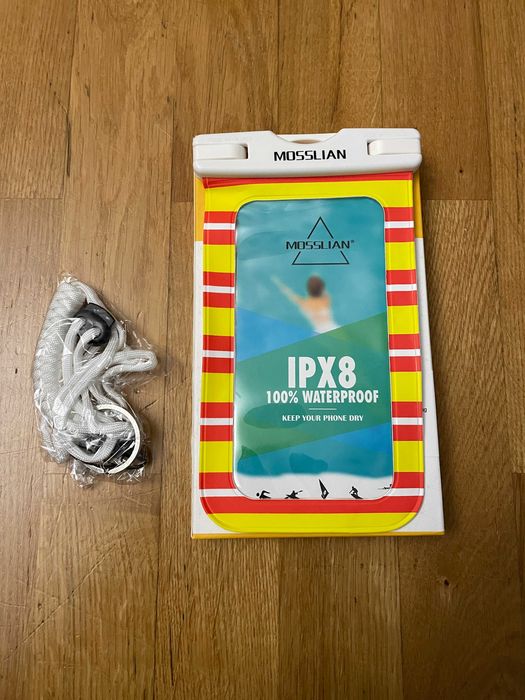 Bolsa impermeável para telemóvel | piscina / mar