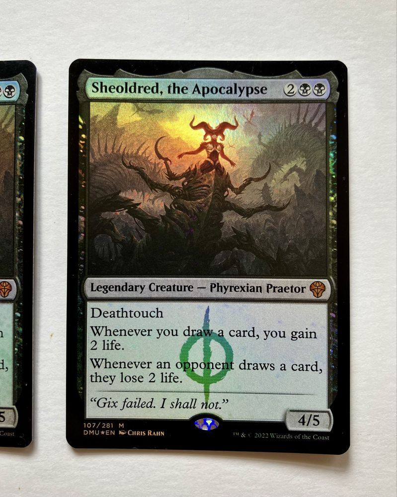 Mtg , Sheoldred foil x2