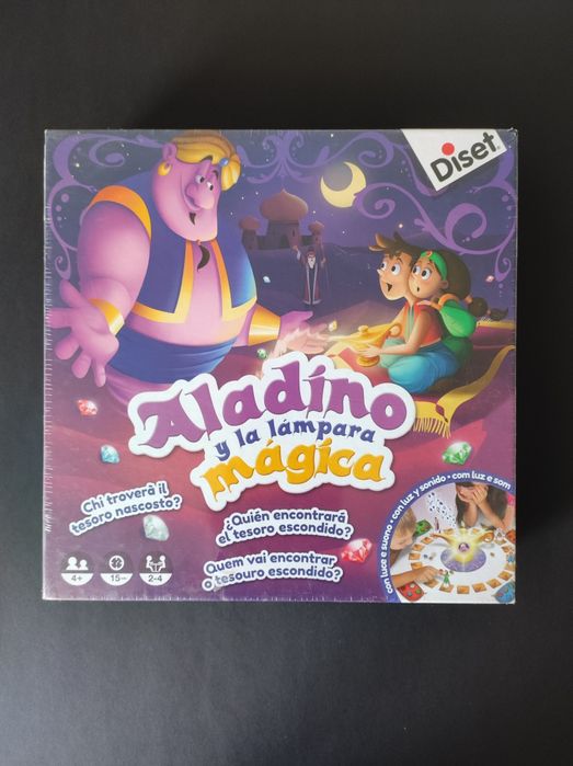 Jogo de tabuleiro Aladino (novo)