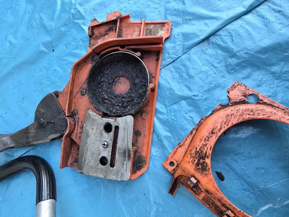 Pila spalinowa Husqvarna 154,254 czesci oryginal używane