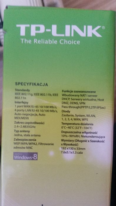 Router bezprzewodowy TP-LINK