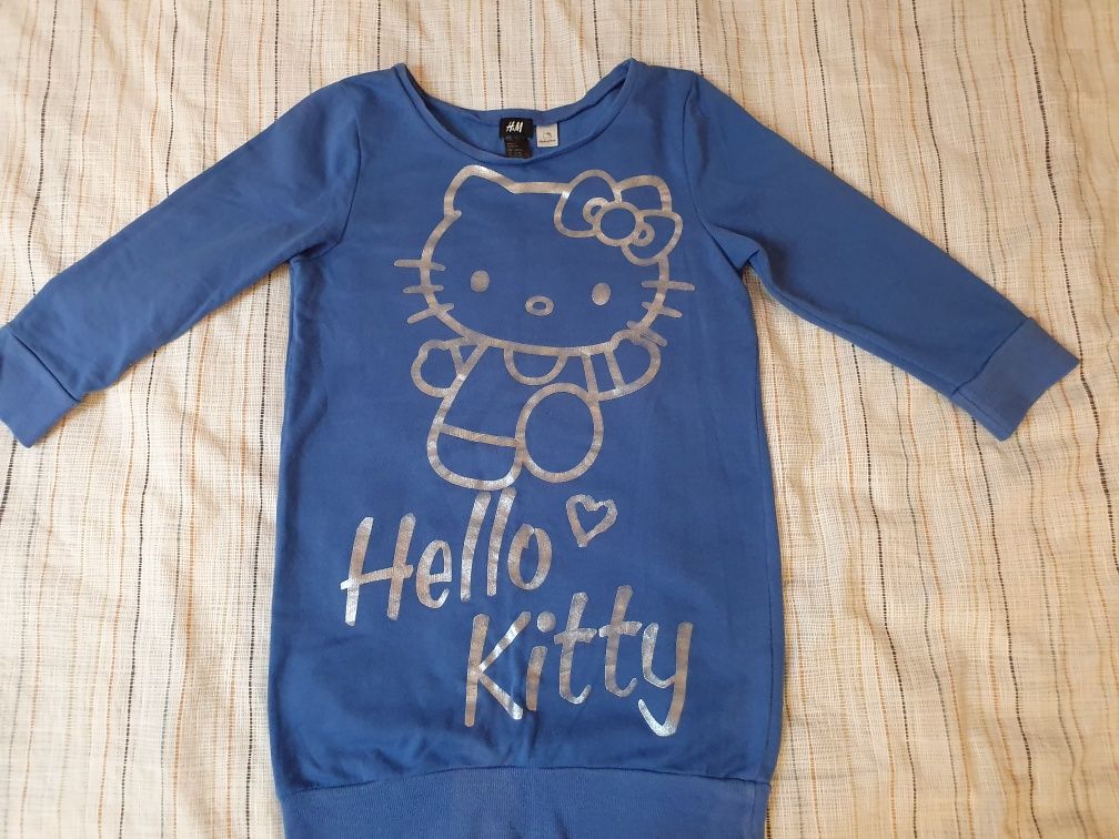 Sukienka bluza r. 158 H&M Hello Kitty jesienna jesień zima