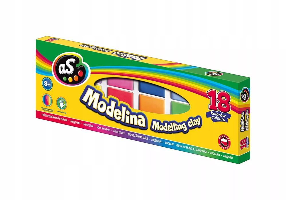 Modelina, 18 kolorów. Astra