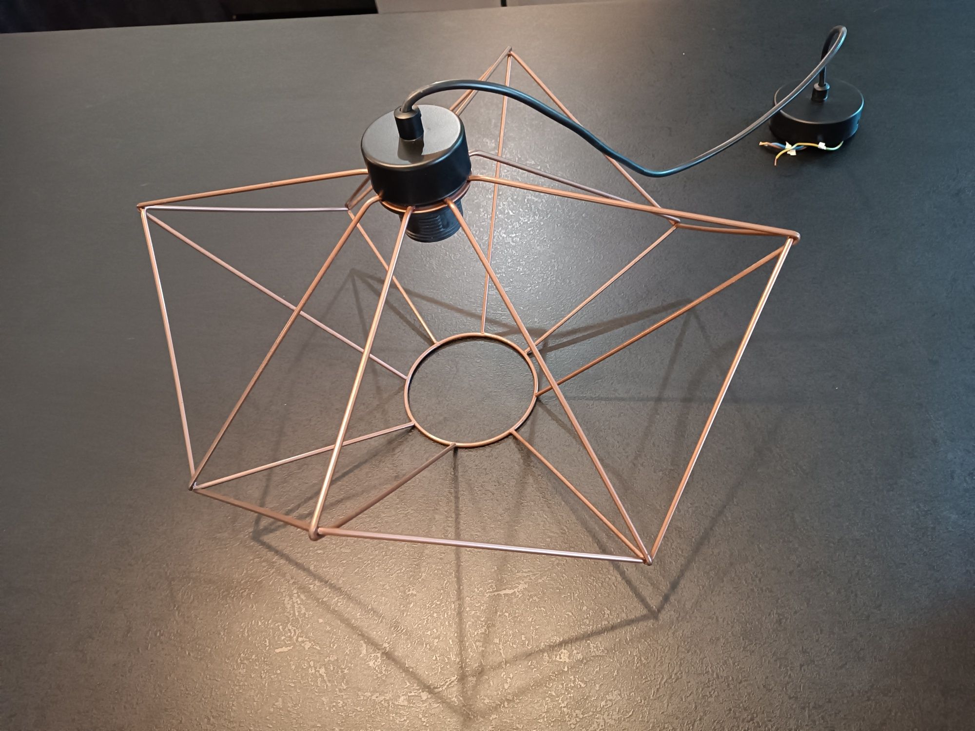 Lampa pojedyncza diament loft