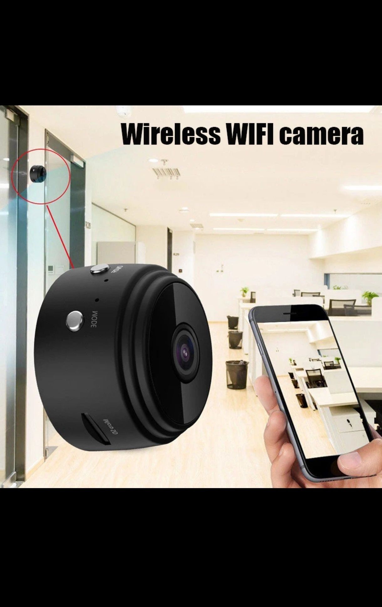Mini câmara vigilância Nova ler anúncio