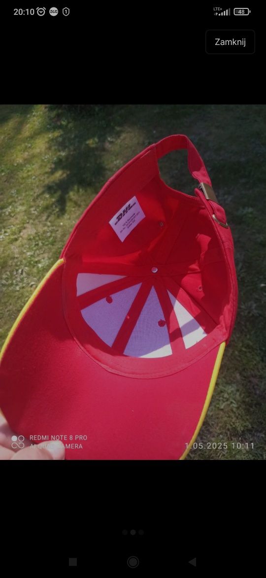 Czapka z daszkiem DHL