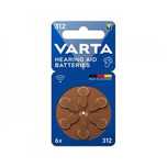 Bateria 312 Varta 1.45V B6 6sztuk