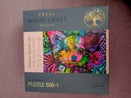 Puzzle drewniane Trefl Woody Craft 500+ elementów