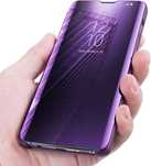 Etui do Samsung Galaxy S10 Clear View Cover z klapką składane fiolet