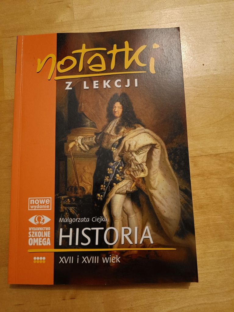 Notatki z lekcji historii XVII i XVIII wiek