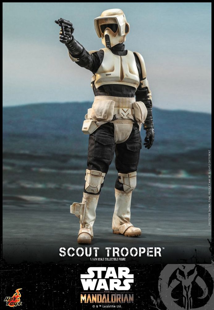 Фигурка 1/6 hot toys tms 16 THE MANDALORIAN – SCOUT TROOPER