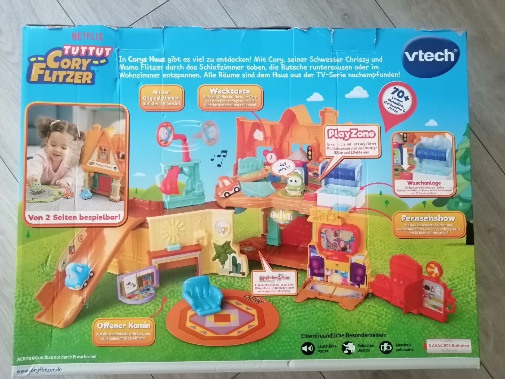 Domek z autkami VTech