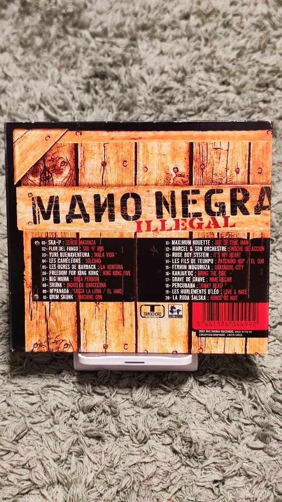 Mano Negra (Manu Chao) ILLEGAL płyta CD