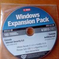 4-5-6/2013 PC WORLD płyta DVD Windows Expansion Pack Eset  Bitdefender