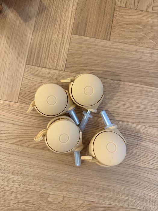 Mini-łóżeczko Woodies Side-Crib 90×40 Vintage (z kolkami i materacem!)