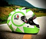 Agv K3 valetino Rossi edição Mugello