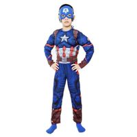 Костюми Супергероя Капітан Америка,нові,на зріст від100до130см.