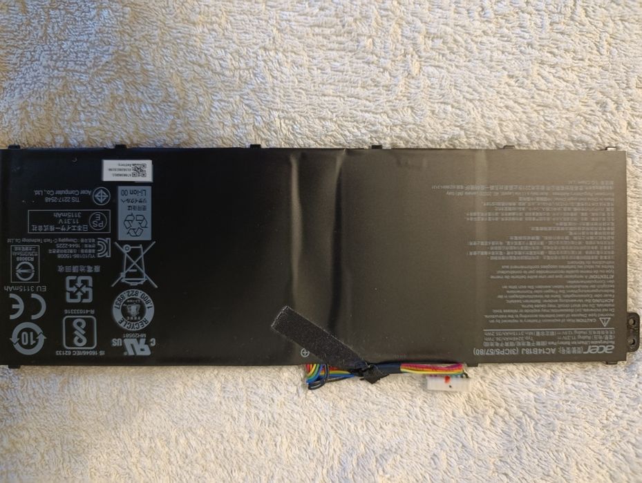 Акумулятор для ноутбука acer aspire 3 a315-53g , Деталі для acer