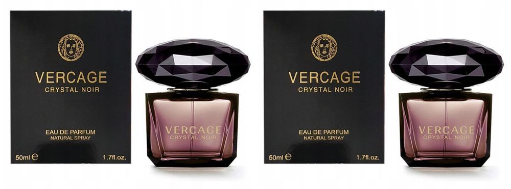 Vercage Crystal Noir Perfumy Damskie 50Ml X2