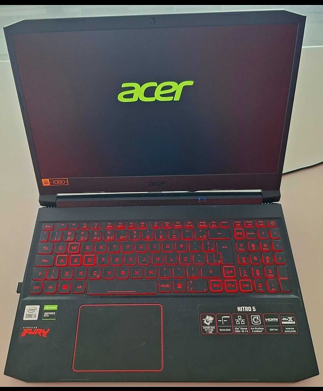 Acer Nitro 5 AN515-55 | Intel Core i5 | 32GB RAM | GTX 1650 | GAMING