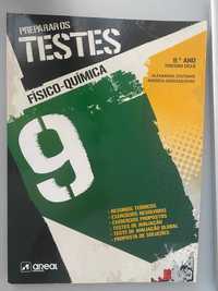 Livro de treino "Preparar os Testes", Físico-Química 9ºano- areal