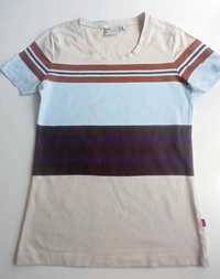 Bluzka t-shirt Jackpot r.S/36 vintage paski