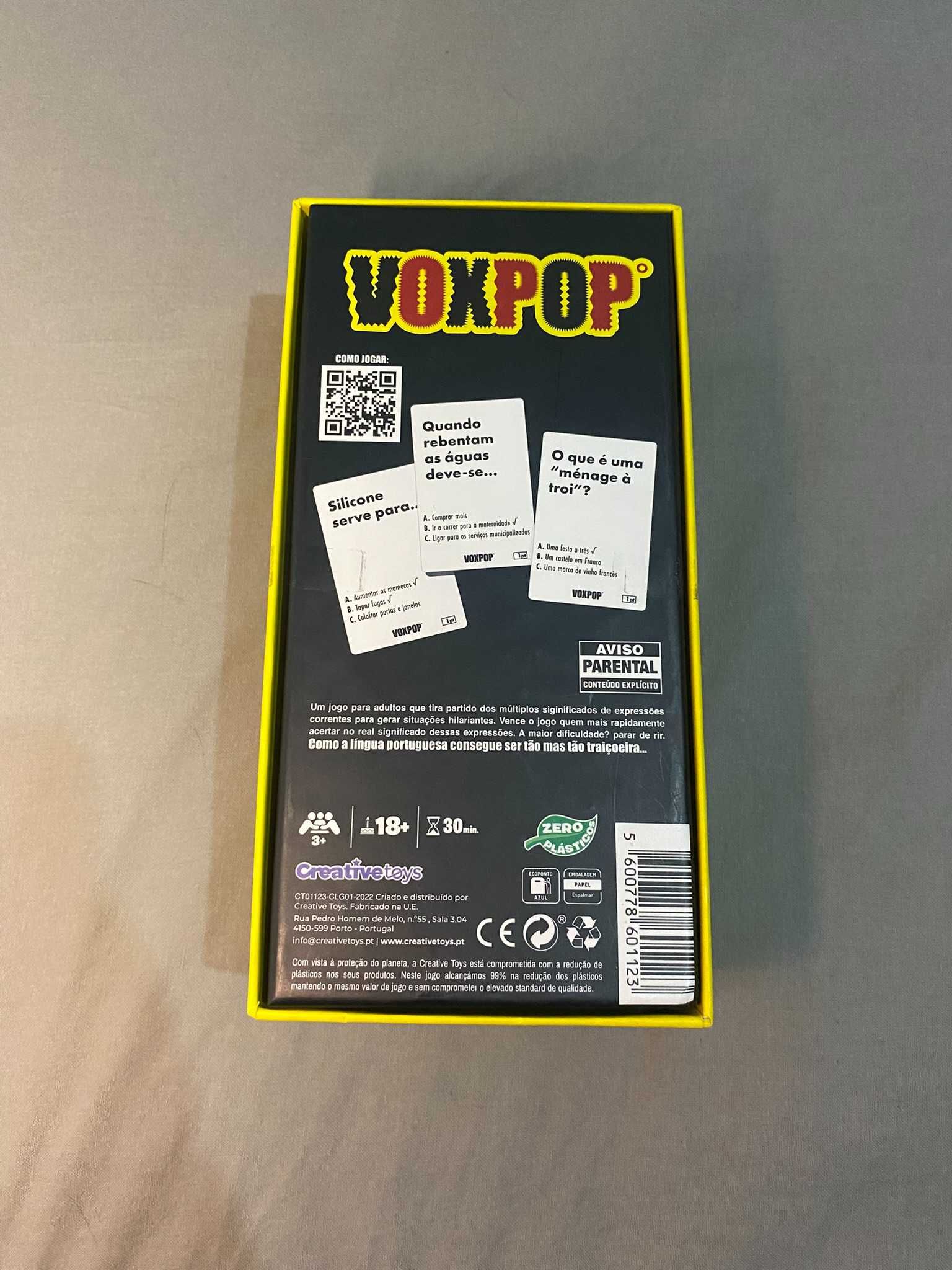 VoxPop - Jogo de Cartas