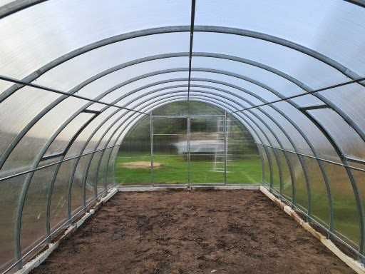 Szklarnia Tunel 4x6m, z poliwęglanu komorowego 6mm, profil 40x20mm