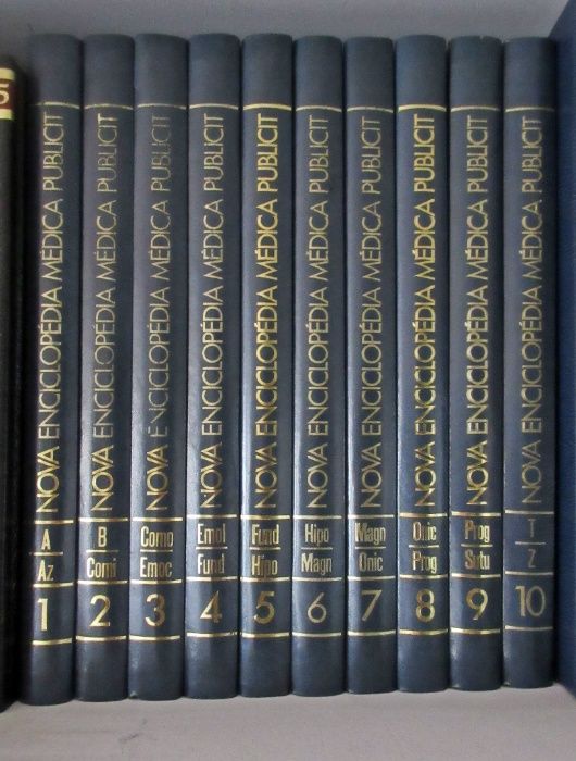 Nova Enciclopédia Médica Publicit Editora 10 Volumes