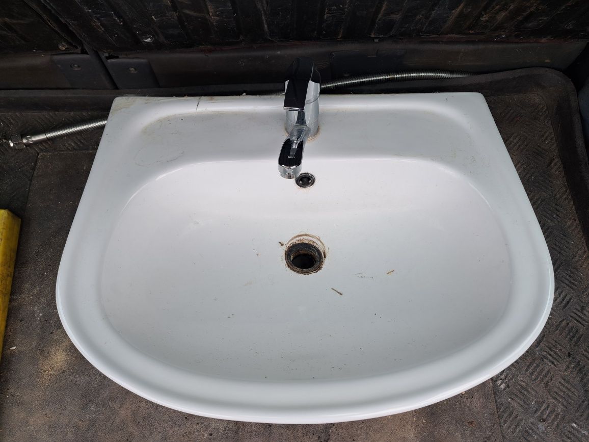 Umywalka z baterią,  Wrocław,  tanio.