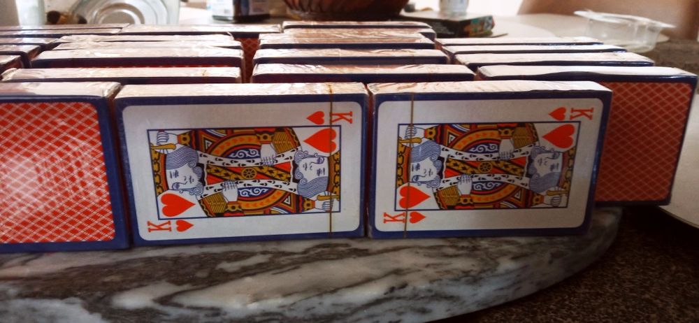 Lote baralhos de carta novos
