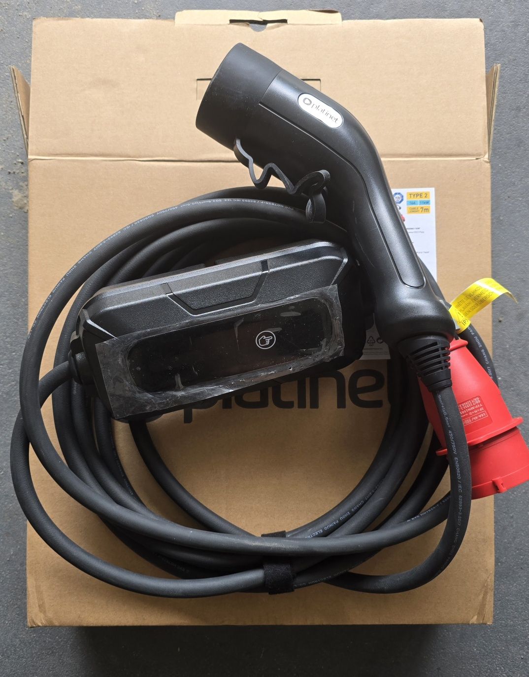 Ładowarka Platinet  3 fazowa 11kW, type 2 nowa EV PHEV
