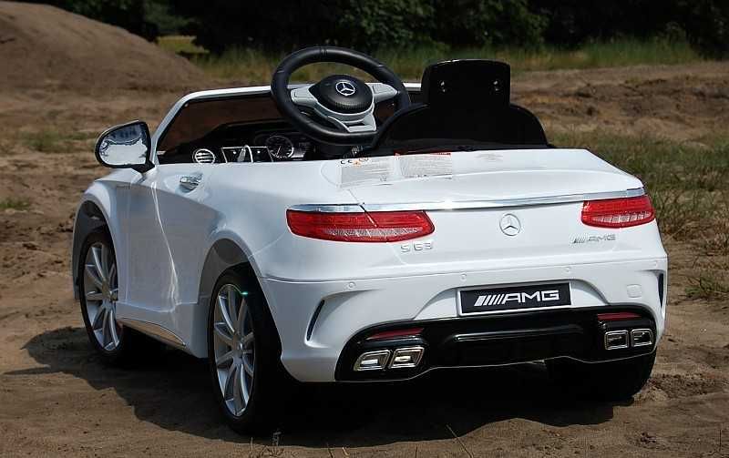 BAWIBUS.PL Auto samochód na akumulator Mercedes S63 AMG samochodzik