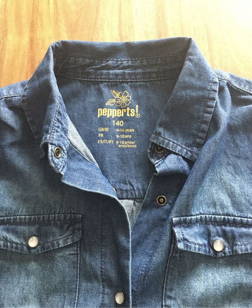 Sukienka Pepperts rozm. 140 cieńki jeans