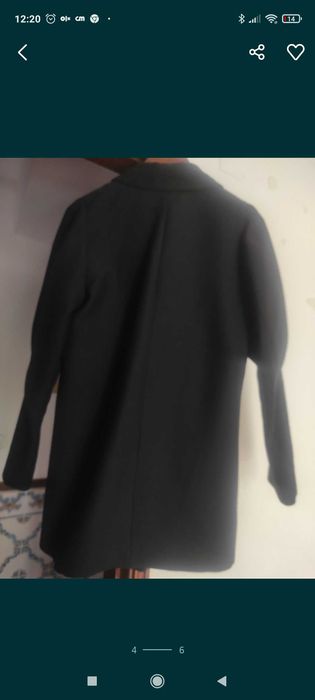 Blazer Zara azul escuro M