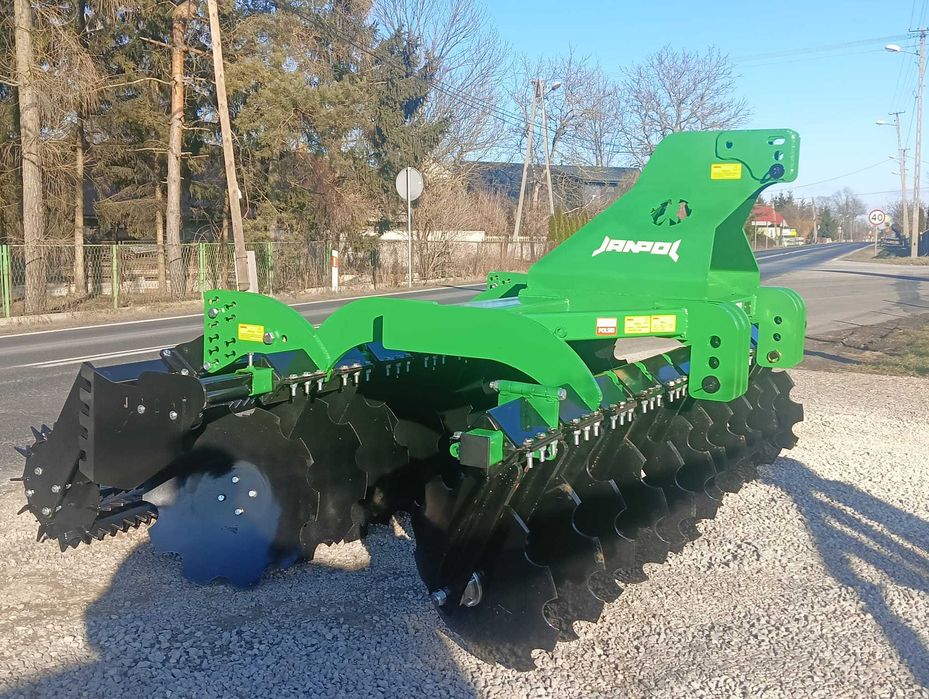 Brona talerzowa 2,5/2,7/3m TALERZÓWKA bez hydropaku daszek CIĘŻKA