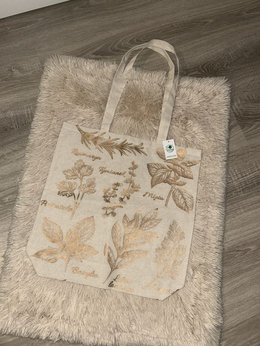 Torba duża eco bawełniana nowa